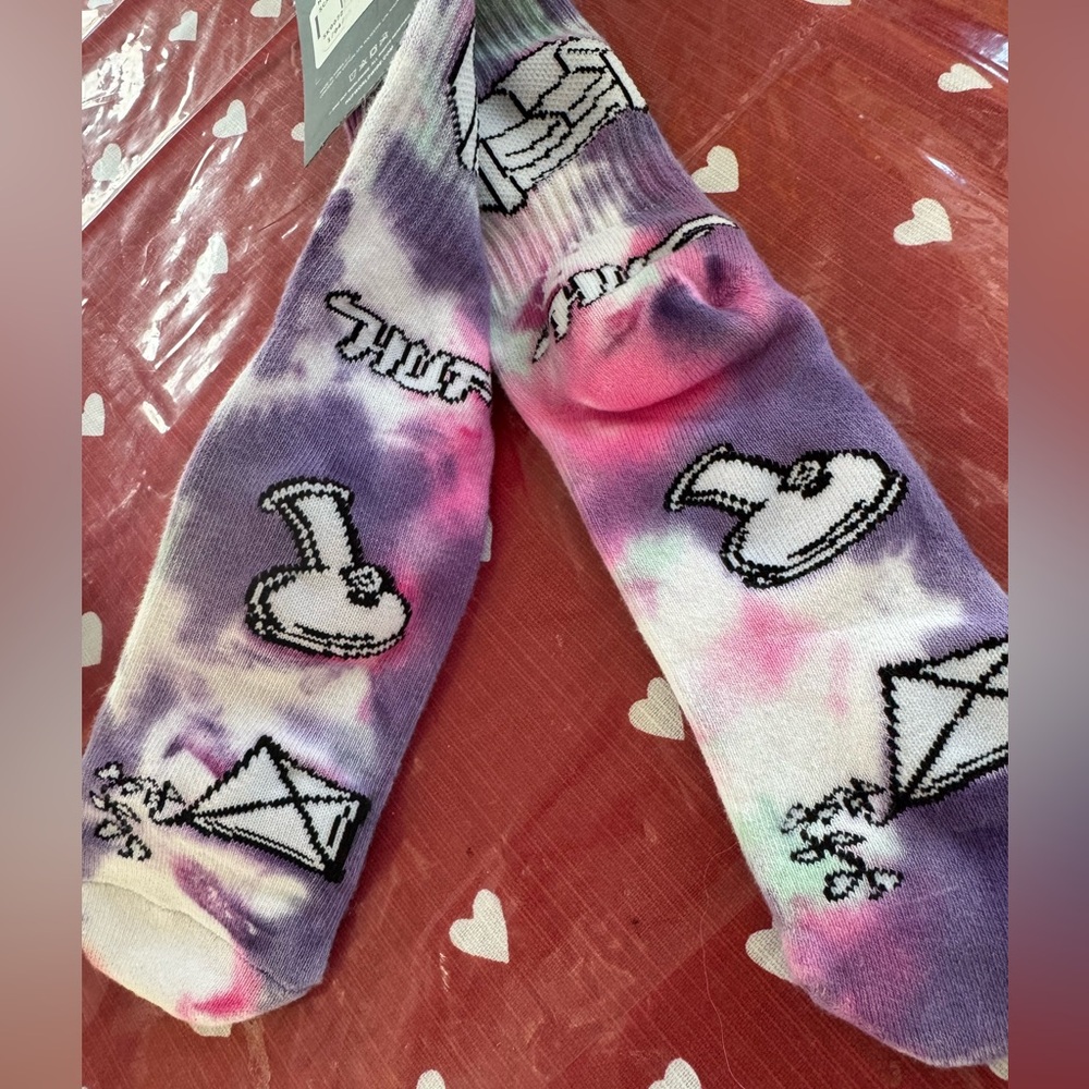 Huff socks new tie dye new